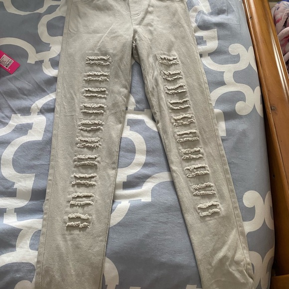 Umgee skinny khaki pants - Picture 1 of 8